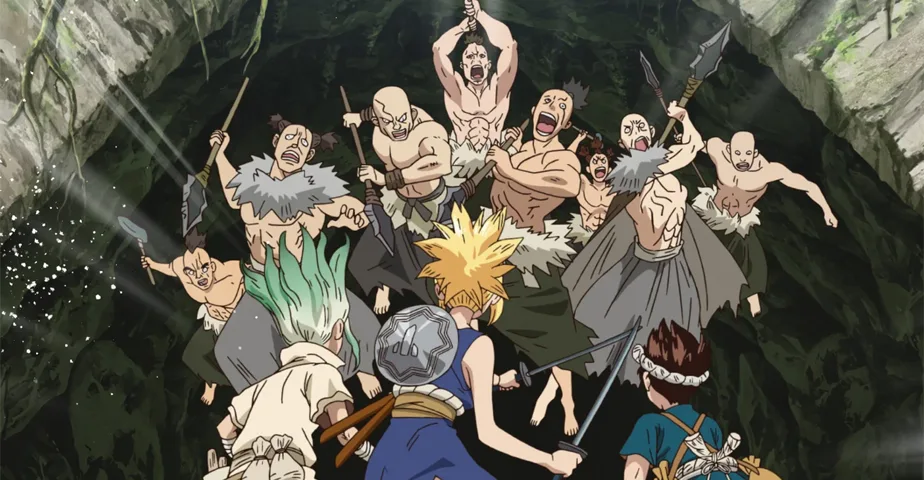 dr. stone fight